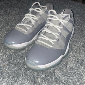Jordan 11 low’s Cool Grey. Size 13. Only worn twice! Like new condition.